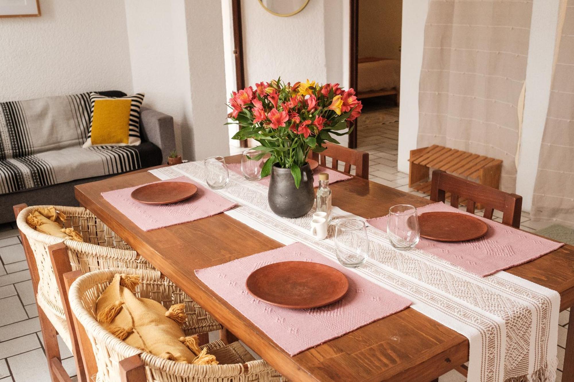 Sunny Home In Oaxaca City Center Экстерьер фото