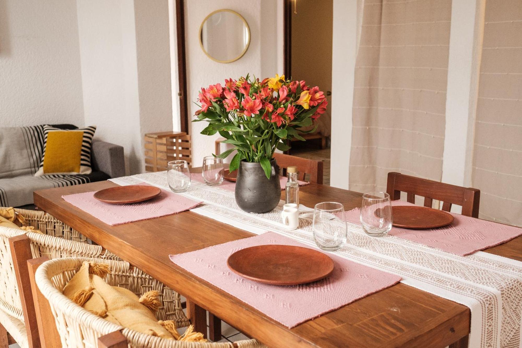 Sunny Home In Oaxaca City Center Экстерьер фото